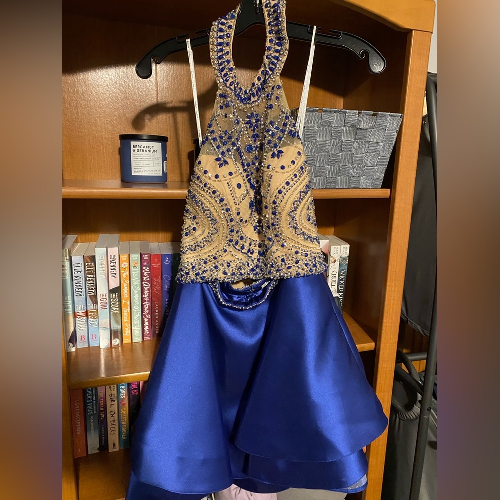 Two-piece formal dress